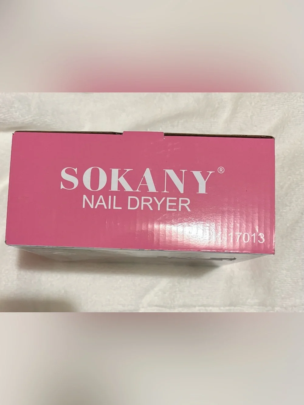 🩷NWT Pink LED Nail Dryer with Digital Timer